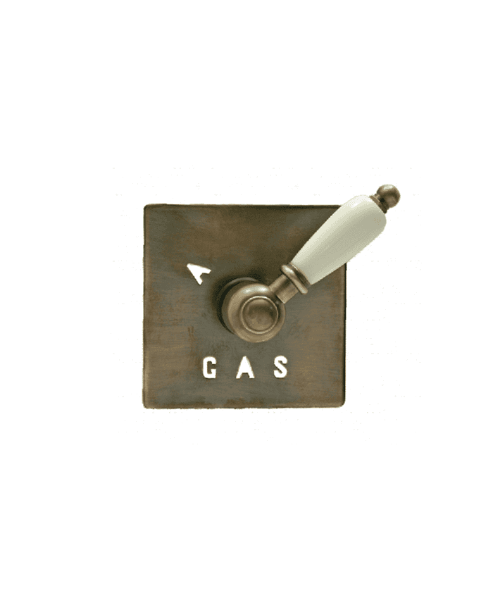 Robinet gaz Bleu Provence