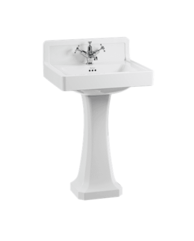 Lavabo Contemporary 610 avec dosseret - Burlington Lavabo Contemporary 610 avec dosseret - Burlington