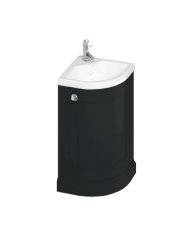 meuble angle burlington | 5 couleurs & vasque incluse