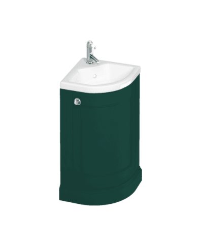 meuble angle burlington | 5 couleurs & vasque incluse