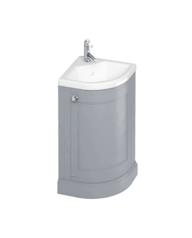 meuble angle burlington | 5 couleurs & vasque incluse