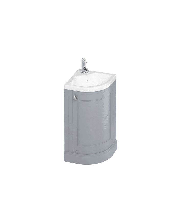 meuble angle burlington | 5 couleurs & vasque incluse