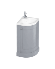 meuble angle burlington | 5 couleurs & vasque incluse
