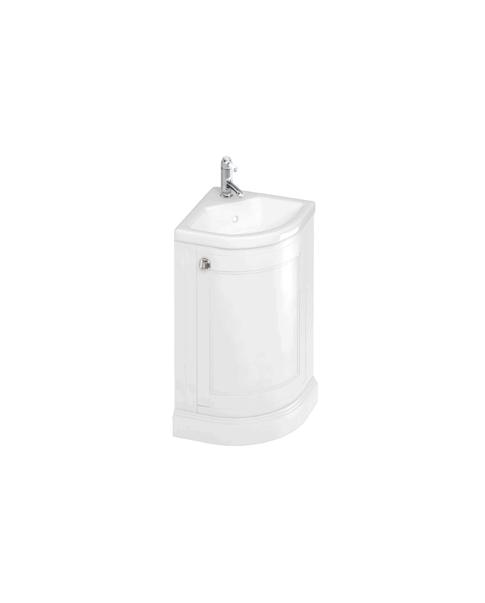 meuble angle burlington | 5 couleurs & vasque incluse