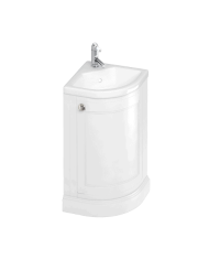 meuble angle burlington | 5 couleurs & vasque incluse