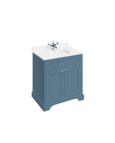 Meuble salle de bain Burlington | Design rétro 75 cm