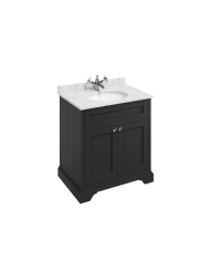 Meuble salle de bain Burlington | Design rétro 75 cm