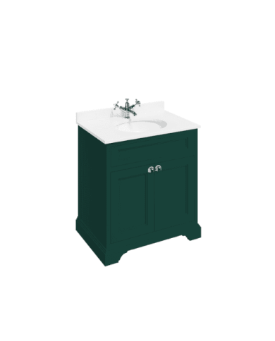 Meuble salle de bain Burlington | Design rétro 75 cm