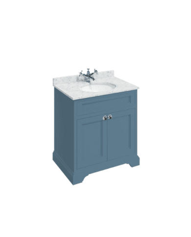 Meuble salle de bain Burlington | Design rétro 75 cm