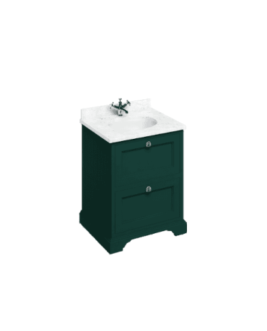 Meuble salle de bain Burlington | Meuble vasque rétro 650