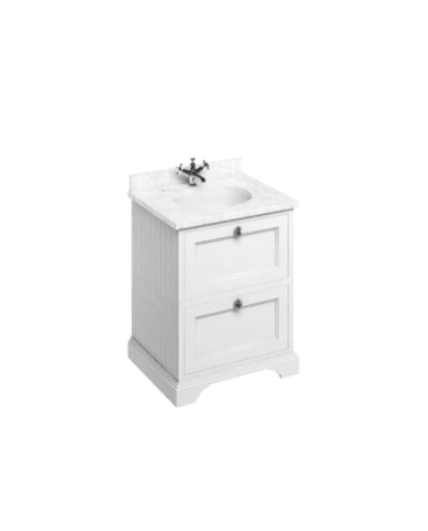 Meuble salle de bain Burlington | Meuble vasque rétro 650