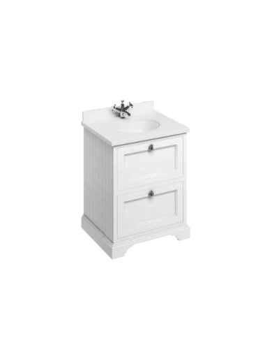 Meuble salle de bain Burlington | Meuble vasque rétro 650
