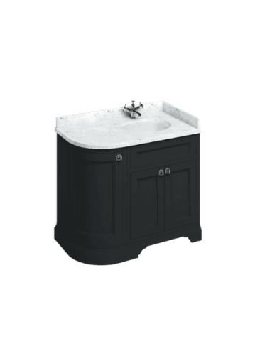 Meuble vasque Burlington | Coin droite 100cm