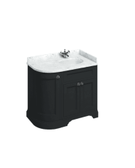 Meuble vasque Burlington | Coin droite 100cm