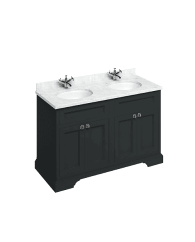 meuble vasque burlington 130 | Vasque & portes incluses
