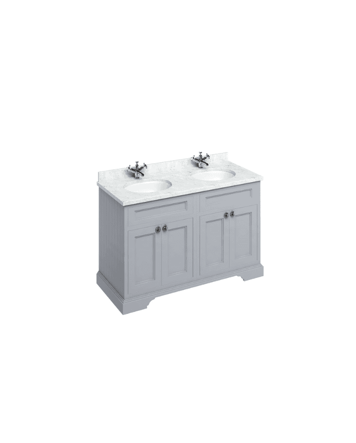 meuble vasque burlington 130 | Vasque & portes incluses