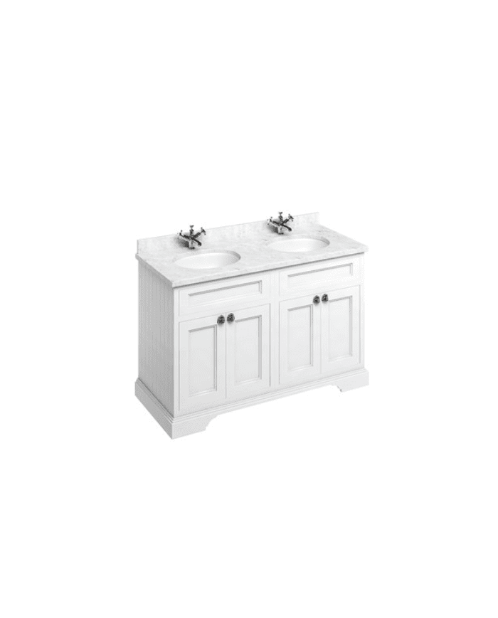 meuble vasque burlington 130 | Vasque & portes incluses