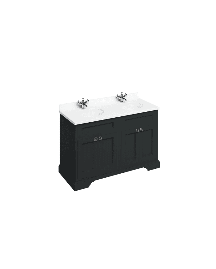 meuble vasque burlington 130 | Vasque & portes incluses