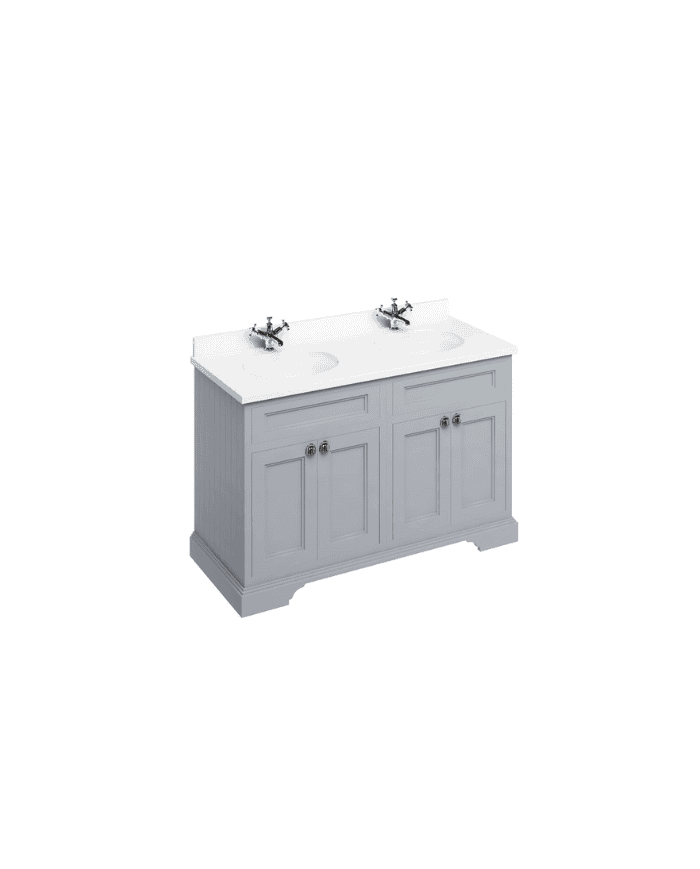 meuble vasque burlington 130 | Vasque & portes incluses
