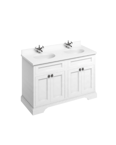meuble vasque burlington 130 | Vasque & portes incluses