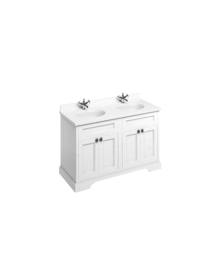 meuble vasque burlington 130 | Vasque & portes incluses