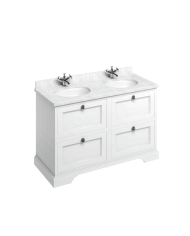 meuble vasque burlington 130 | tiroirs & vasque incluse