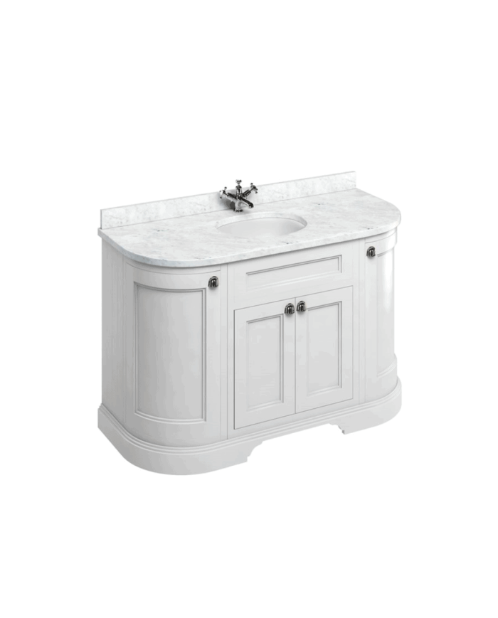 meuble vasque burlington 134 | Meuble rétro avec vasque