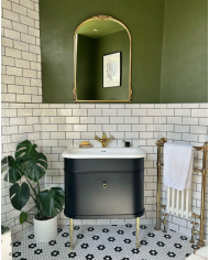 Meuble vasque Burlington Chalfont | 75 cm rétro