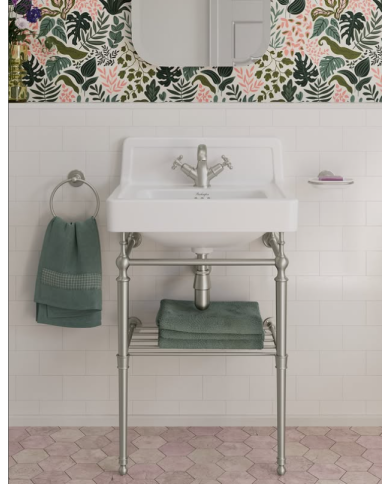 Lavabo Contemporary 560 avec dosseret - Burlington Lavabo Contemporary 560 avec dosseret - Burlington