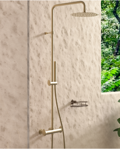Colonne douche mitigeur complète Minoé Horus Colonne douche mitigeur complète Minoé Horus