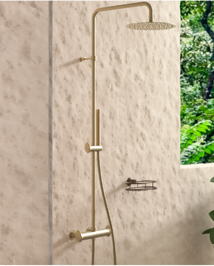 Colonne douche mitigeur complète Minoé Horus Colonne douche mitigeur complète Minoé Horus