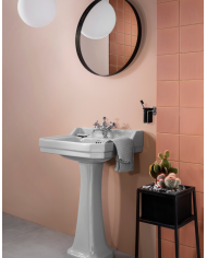 lavabo edwardian burlington | 6 piètements & 3 trous