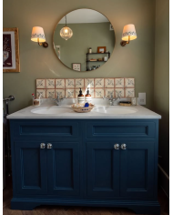 meuble vasque burlington 130 | Vasque & portes incluses