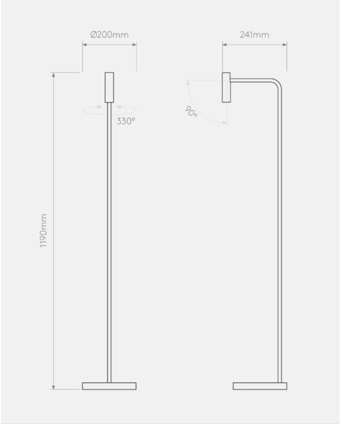 Enna Floor LED - Astro Lighting