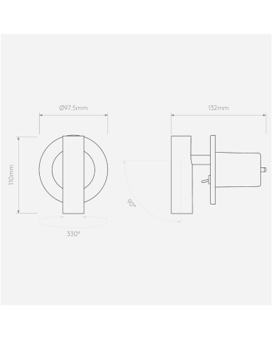 Enna Recess Switched LED - Astro Lighting