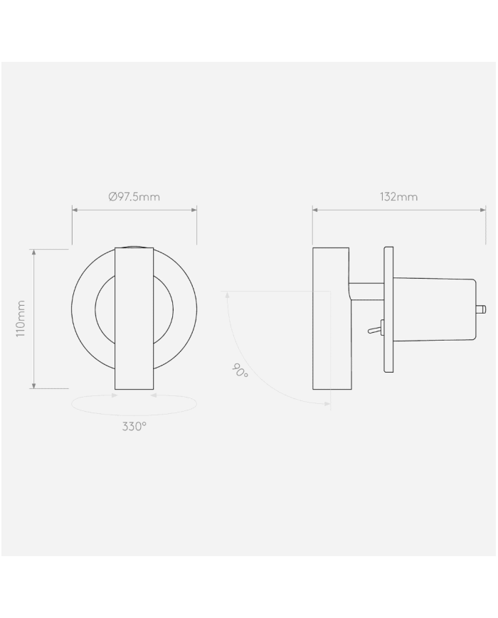 Enna Recess Switched LED - Astro Lighting
