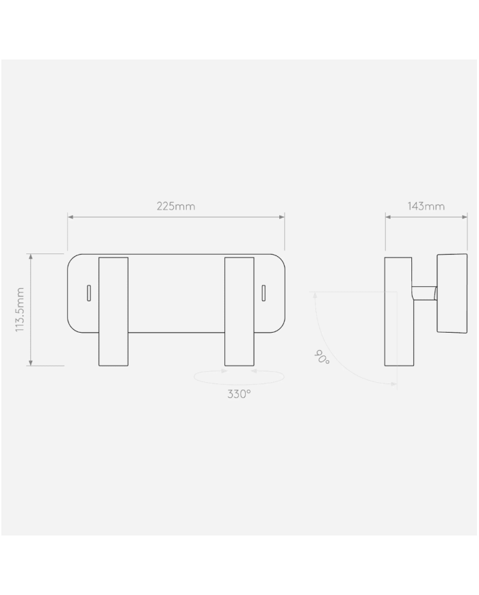 Enna Twin - Astro Lighting