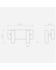 Enna Twin - Astro Lighting