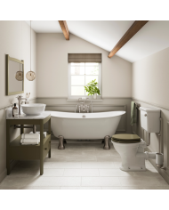 baignoire bateau burlington | 5 finitions pieds