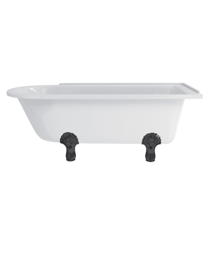 baignoire douche burlington kensington | Pieds griffés