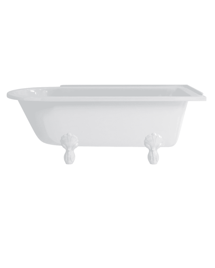 baignoire douche burlington kensington | Pieds griffés