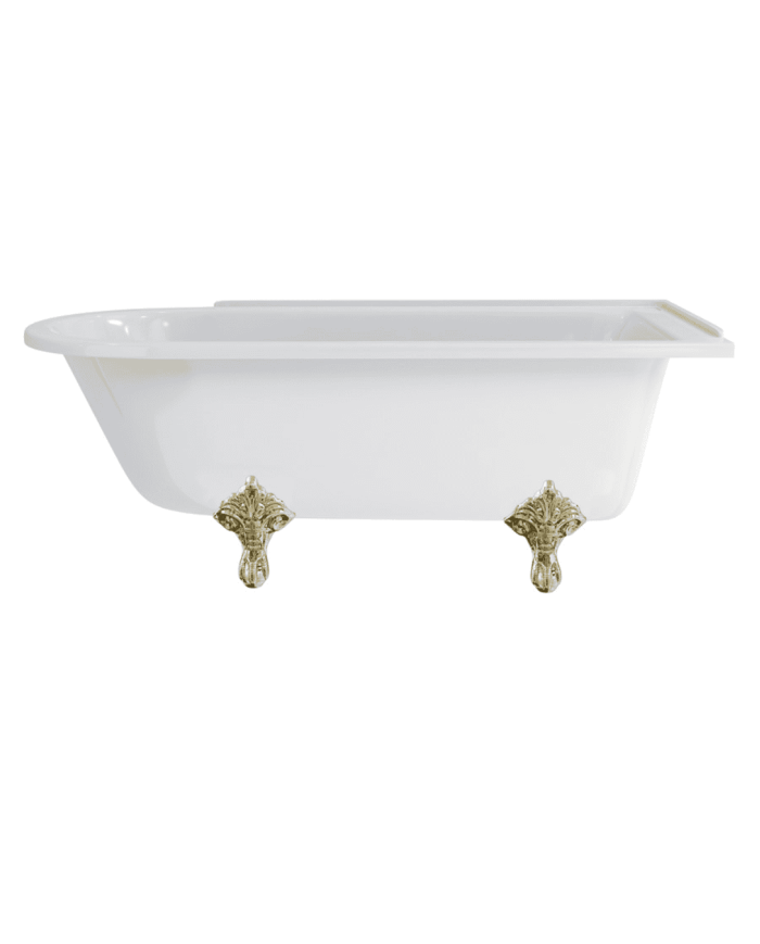 baignoire douche burlington kensington | Pieds griffés