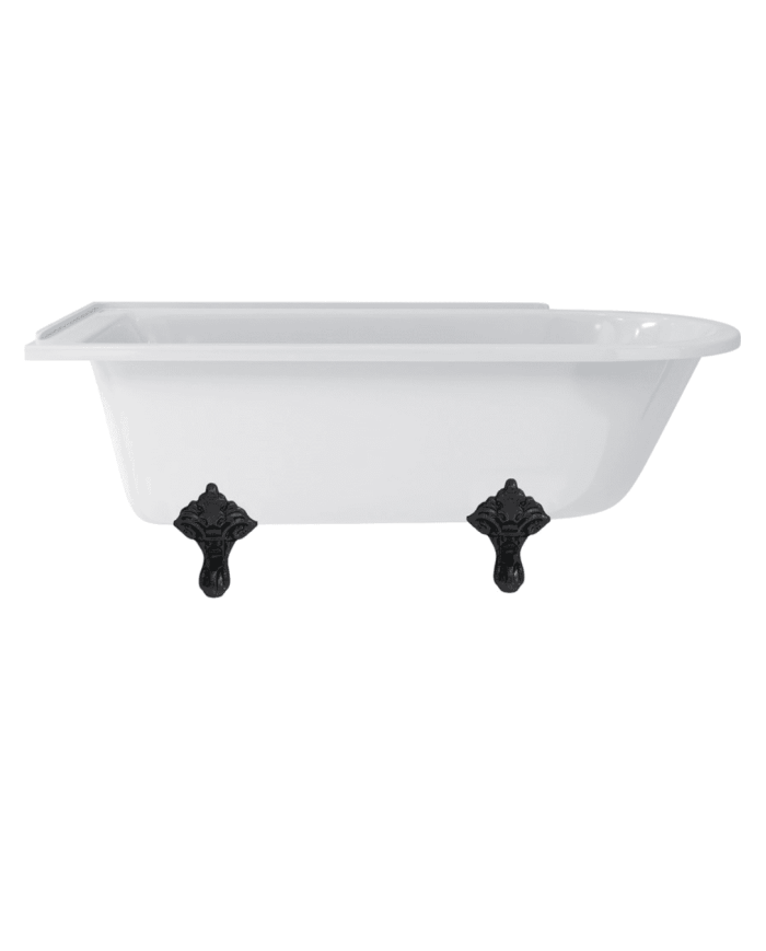 baignoire douche burlington kensington | Pieds griffés