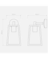 Calvi Wall 215 - Astro Lighting