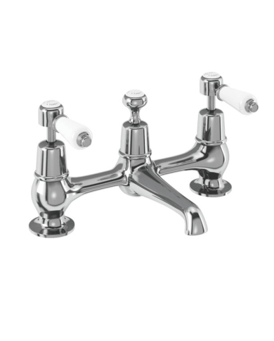 mélangeur 2 trous burlington | Claremont rétro chrome