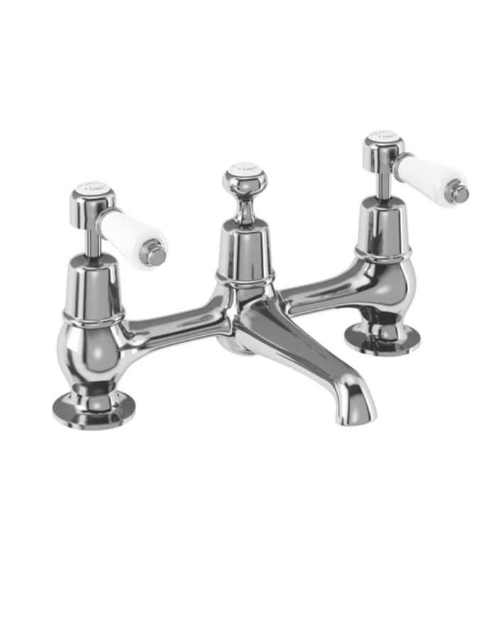 mélangeur 2 trous burlington | Claremont rétro chrome