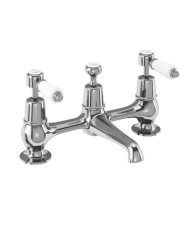 mélangeur 2 trous burlington | Claremont rétro chrome
