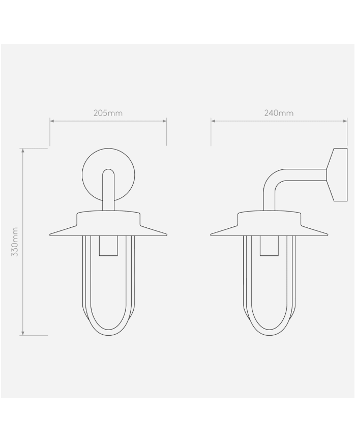 applique murale Montparnasse Astro | Astro Lighting IP44