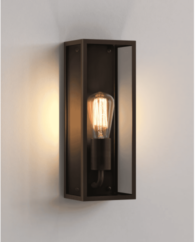 Applique murale Messina Astro Lighting | Nickel Poli & Bronze