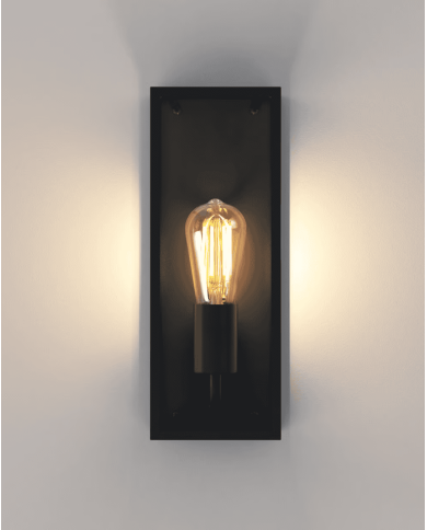 Applique murale Messina Astro Lighting | Nickel Poli & Bronze